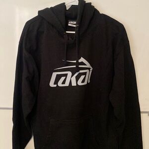 Lakai skate black hoodie large. Good condition